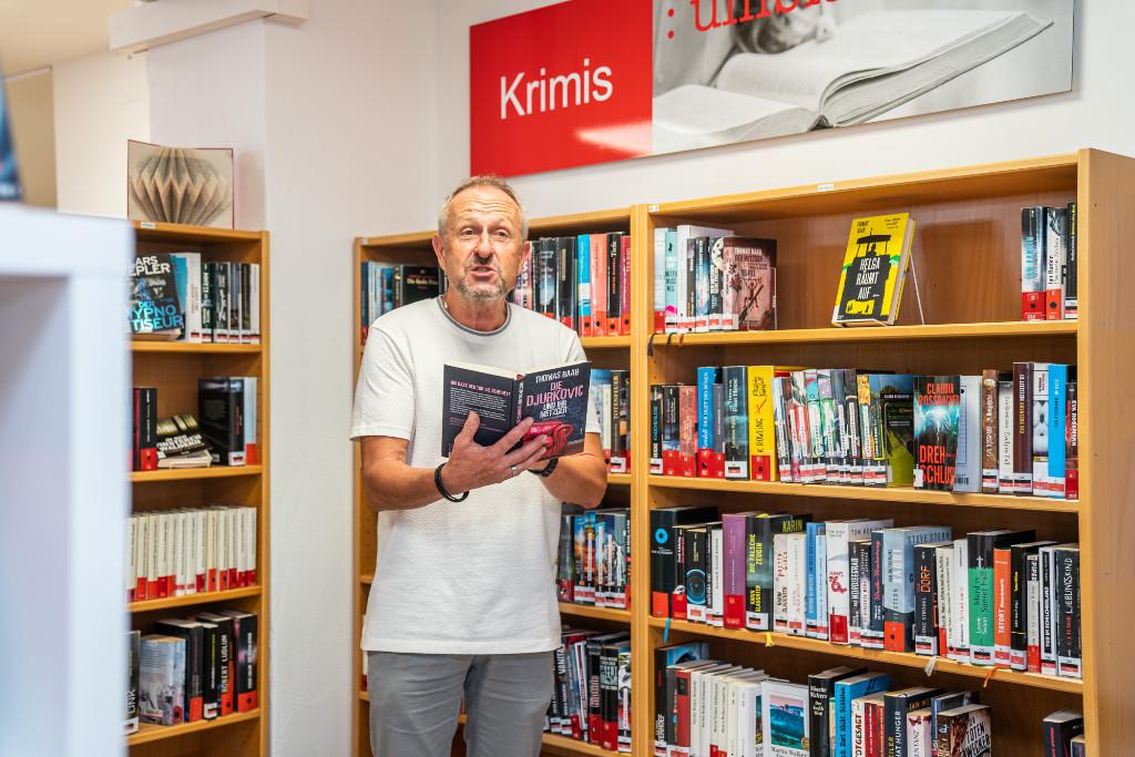 Innenansicht der Bücherei