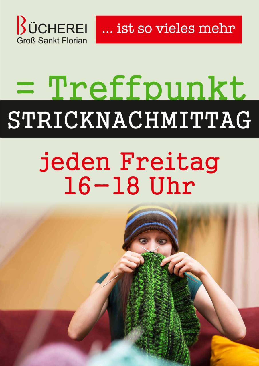 strickende Frau