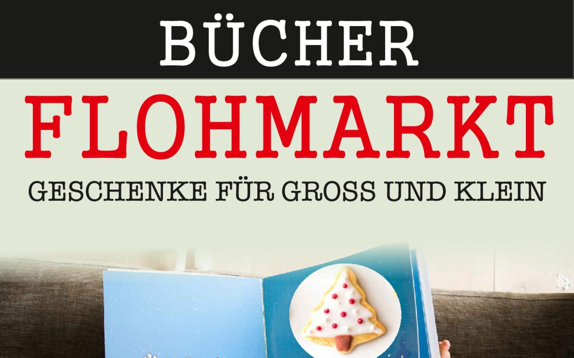 plakat Bücherflohmarkt