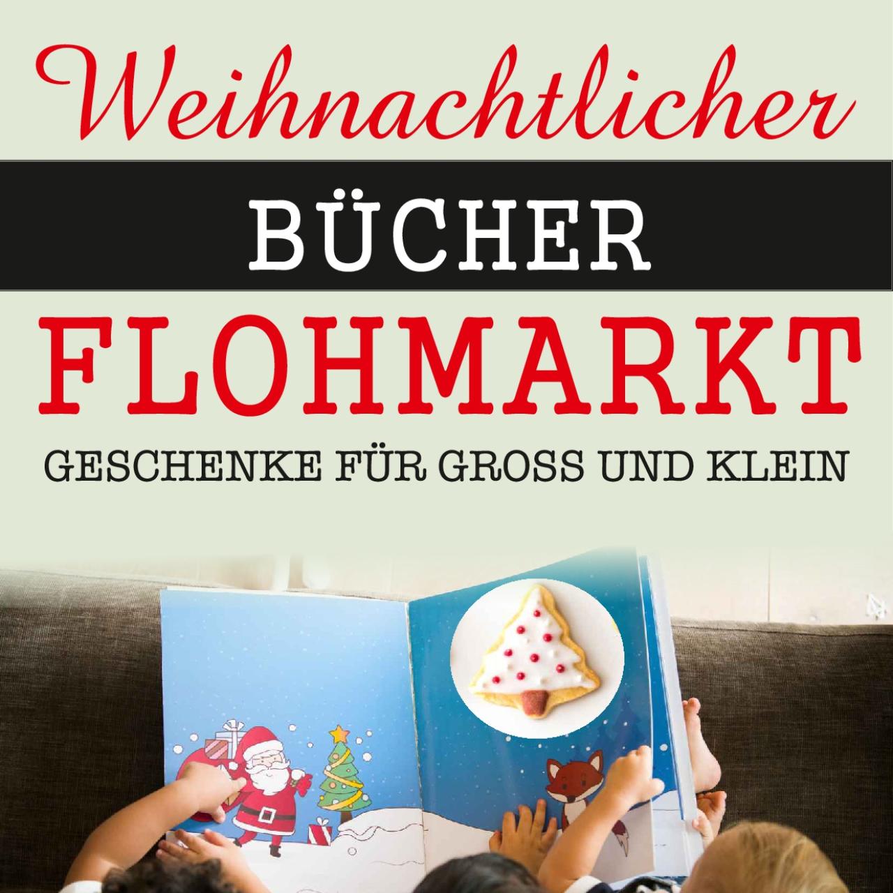 plakat Bücherflohmarkt